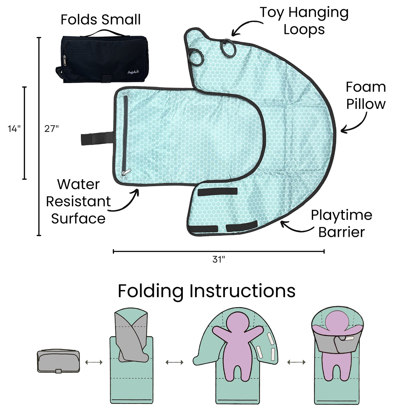 Factory Seconds Sale: Playtime Changing Pad™ - Excursion Edition | Cosmetic Imperfections