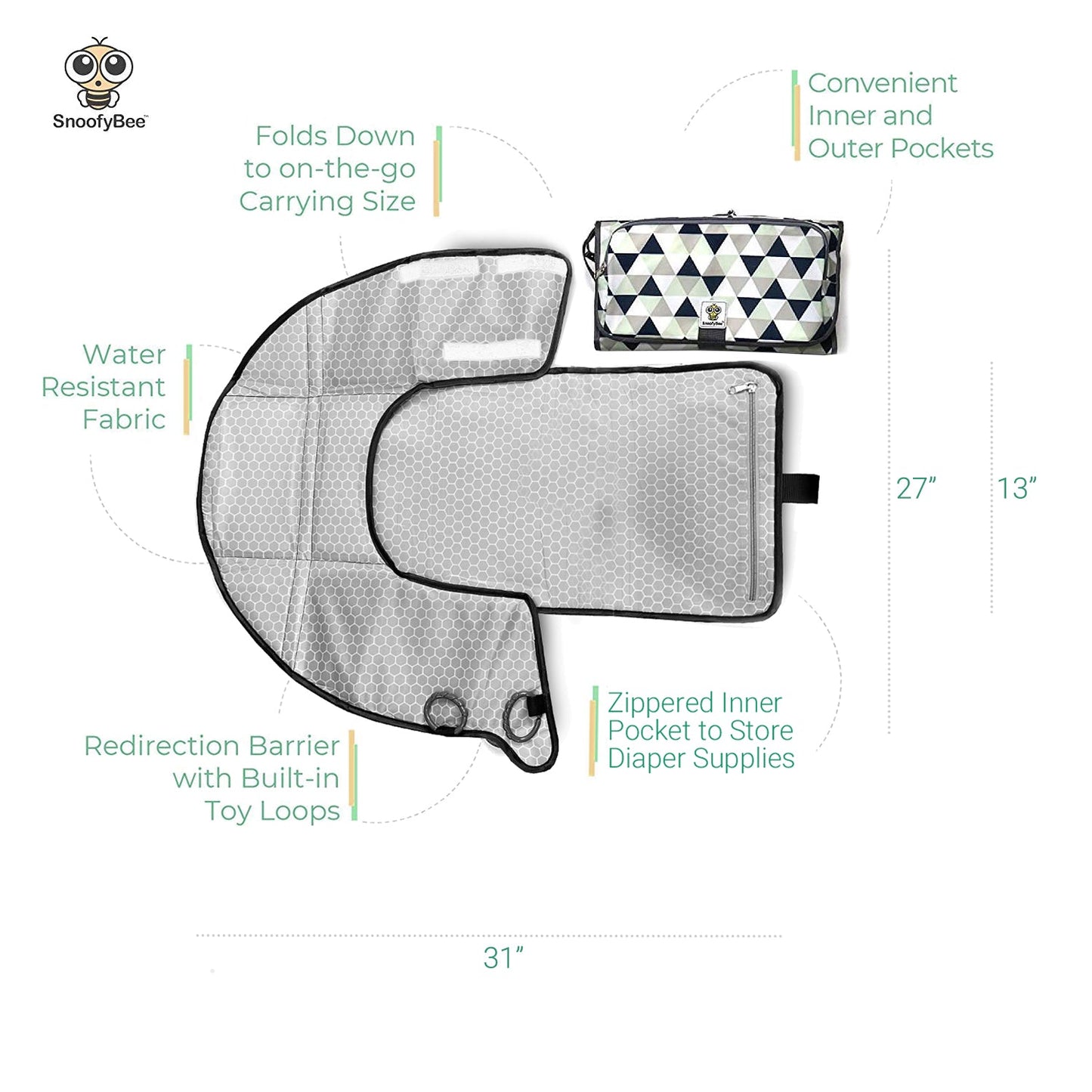 Factory Seconds Playtime Changing Pad™ - Excursion Edition