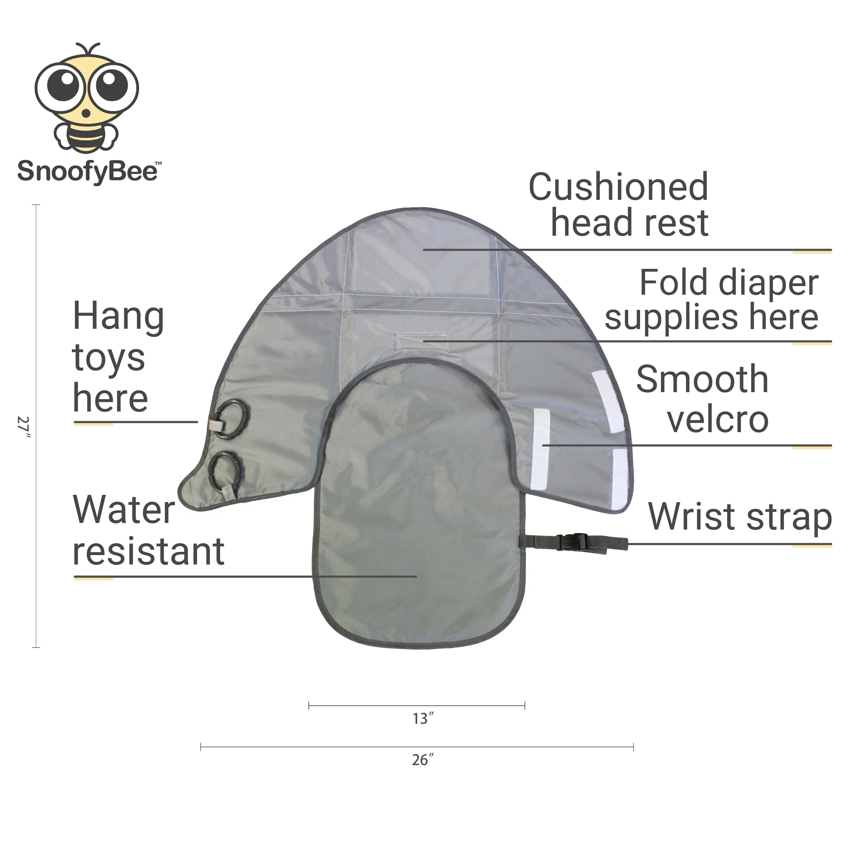 Snoofybee sales changing pad